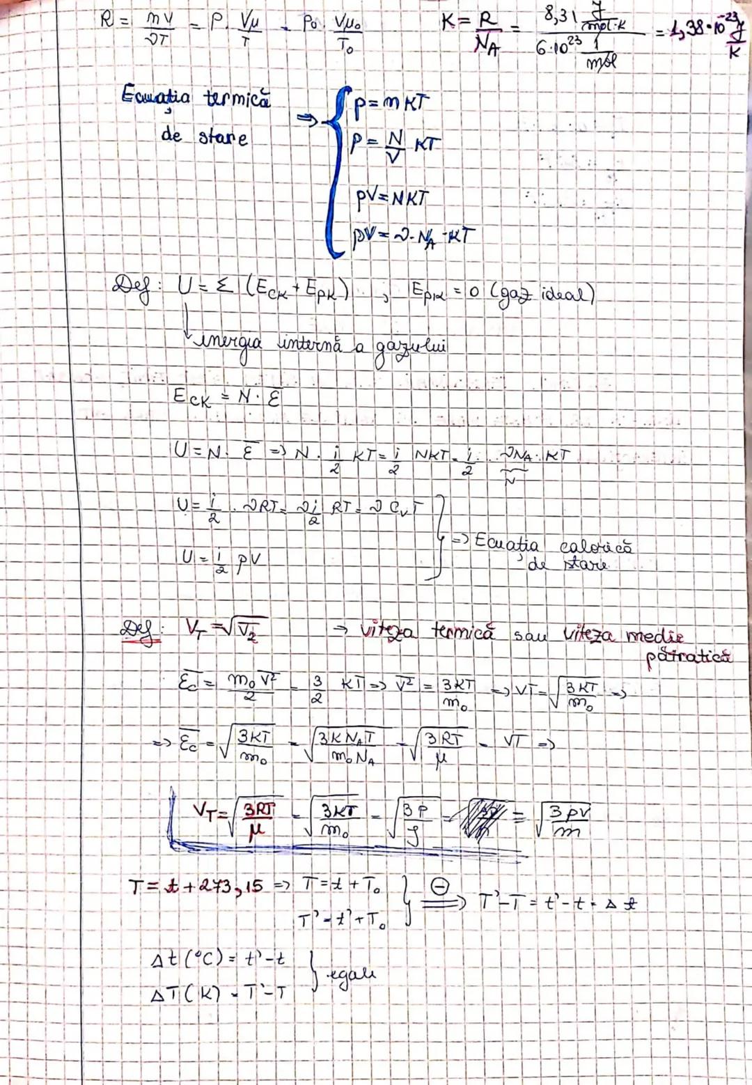 # TERMODINAMICĂ
Structura discretă (discontinuă) a substantei
Unitatea atomică de masă = a 12-a parte din masa izotopului de 12.
$u=\frac