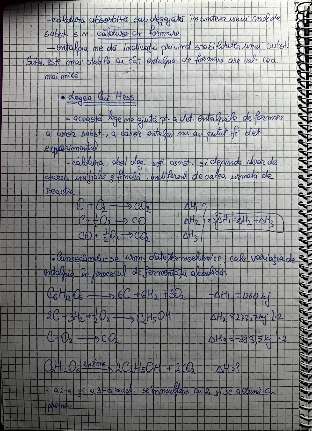 # Termochimia 24.09.2023.
- este o ramura a chimiei care se ocupa cu studiul efectelor termice care insotesc procesele chimice.
- reactii