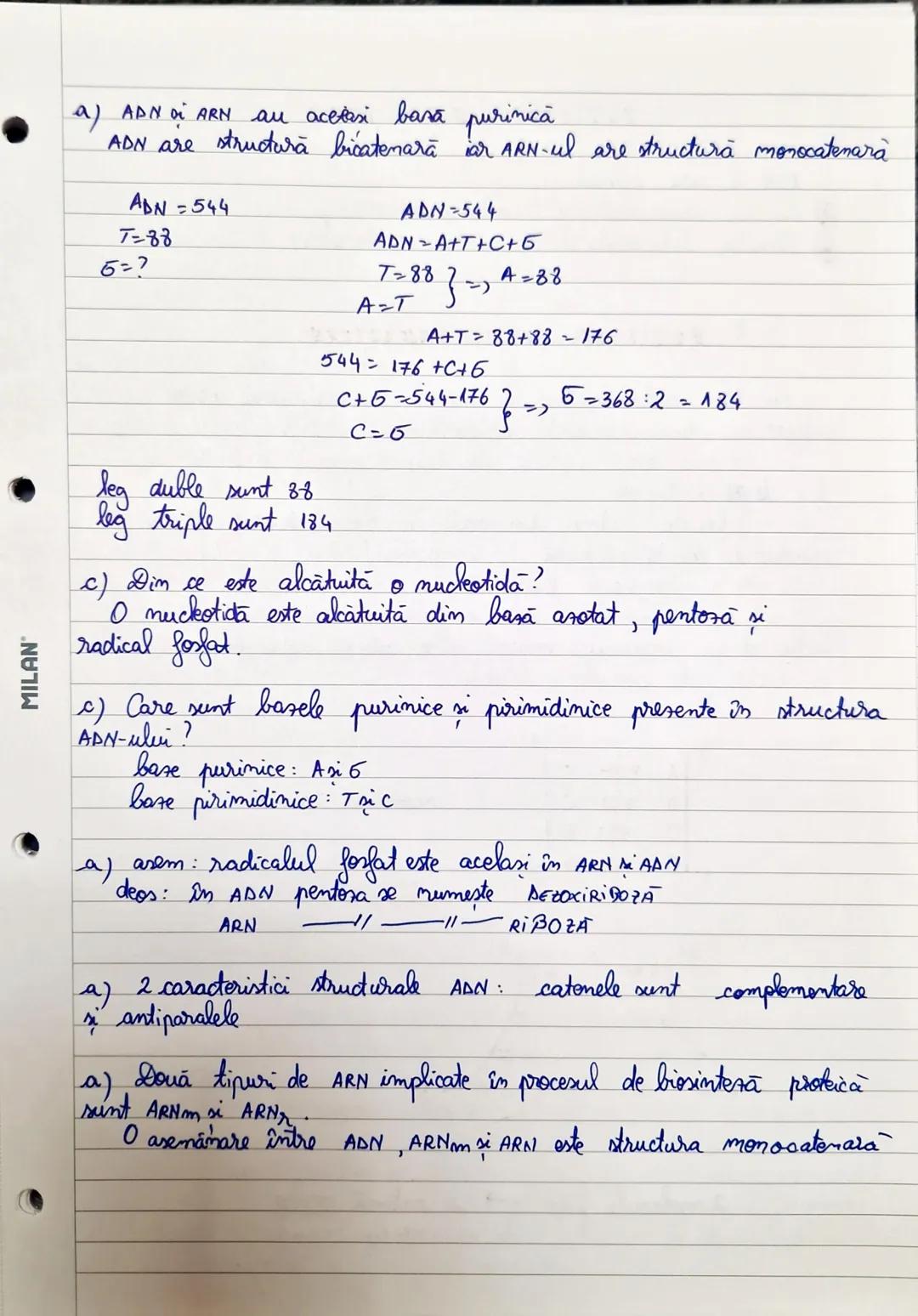 MILAN
БЕЛЕТЬСA MOLECRILARA
~COMPOZITIA CHEMICA A ACUZZILOR DULESCO ~
Acizni muckici sunt substante macro-moleculare de ztipuri:
@ADN-acid de