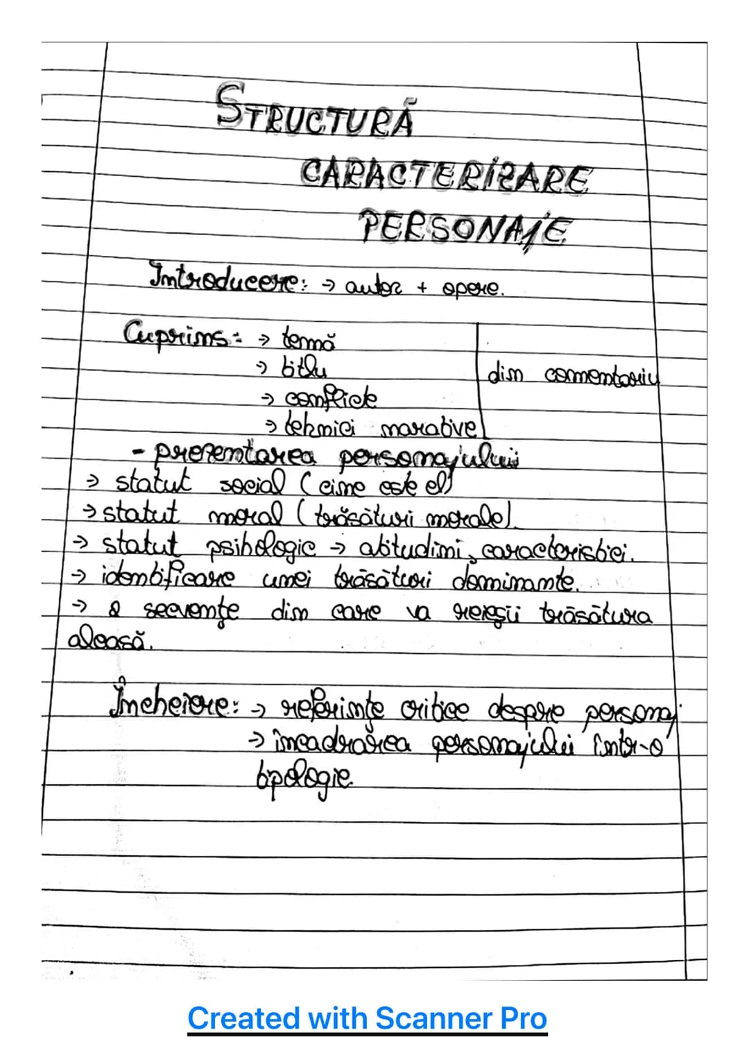 # SCHEMA
# COMENTARIU
# PROZA
Introducere autor + opera Qui (ex).
Opera propriu-zisā;
→ când l'unde a fost publicată.
> curent literar