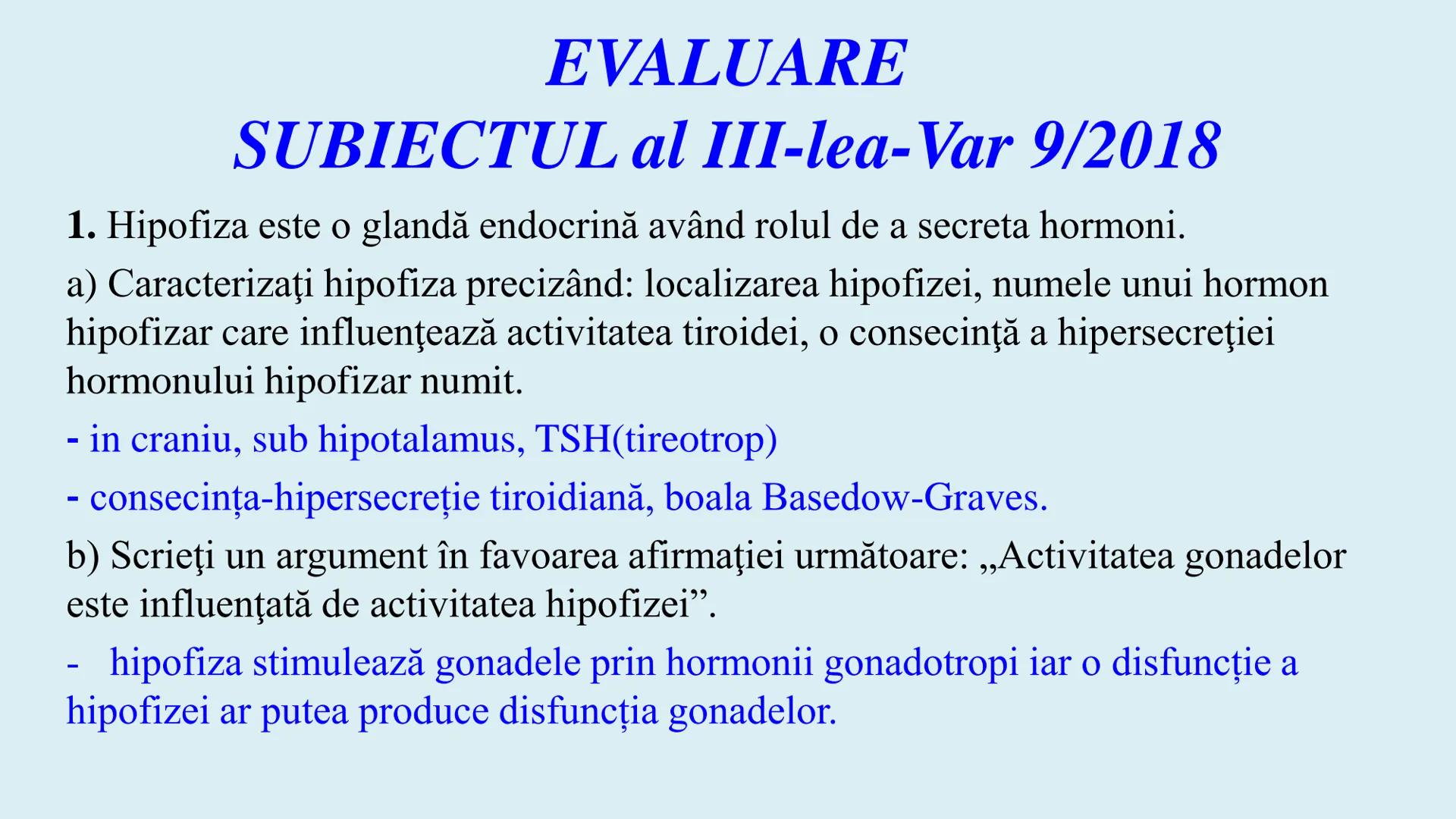 # BACALAUREAT
# ANATOMIE ŞI FIZIOLOGIE UMANĂ
# SISTEMUL ENDOCRIN •
Sistemul endocrin reprezintă
totalitatea glandelor endocrine
din corp.