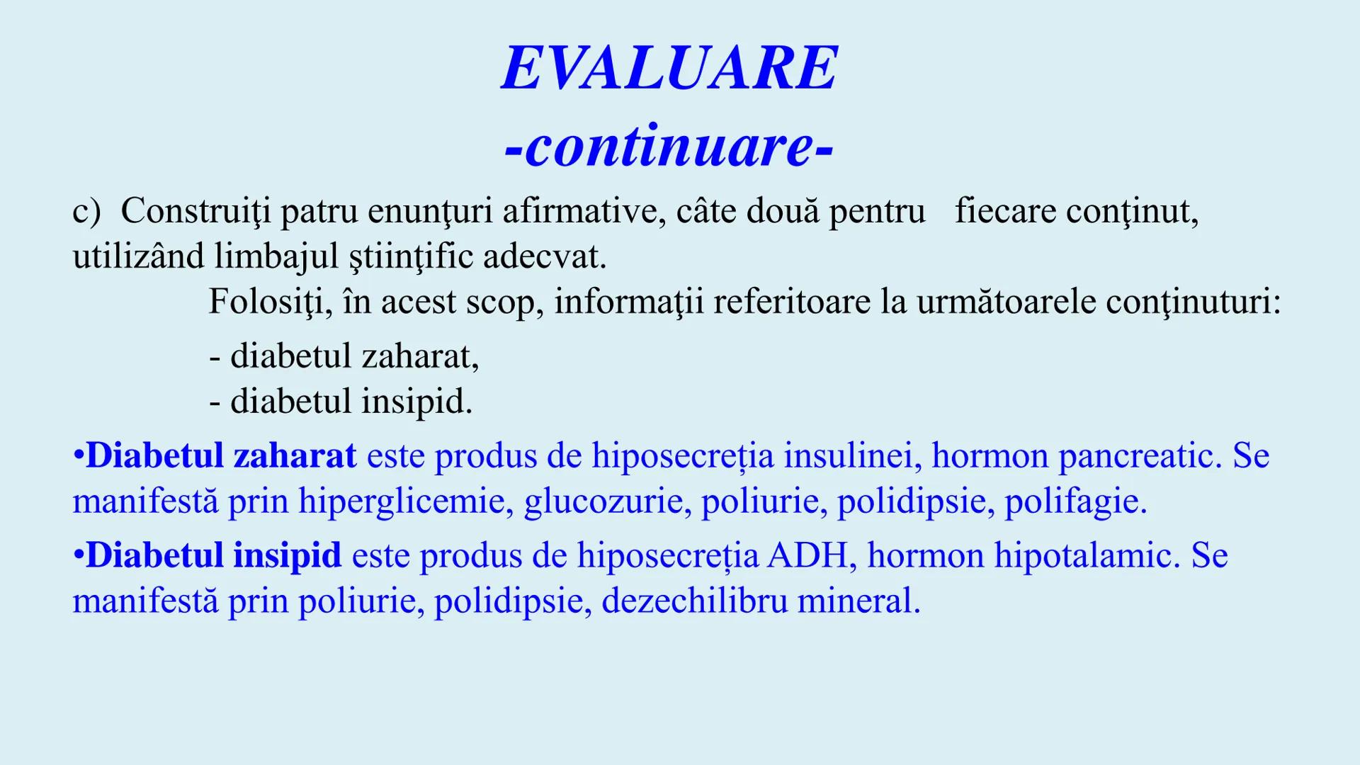 # BACALAUREAT
# ANATOMIE ŞI FIZIOLOGIE UMANĂ
# SISTEMUL ENDOCRIN •
Sistemul endocrin reprezintă
totalitatea glandelor endocrine
din corp.