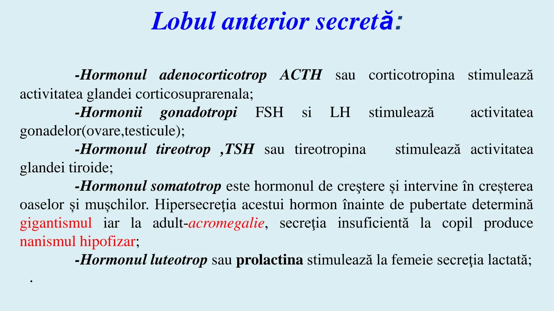 # BACALAUREAT
# ANATOMIE ŞI FIZIOLOGIE UMANĂ
# SISTEMUL ENDOCRIN •
Sistemul endocrin reprezintă
totalitatea glandelor endocrine
din corp.