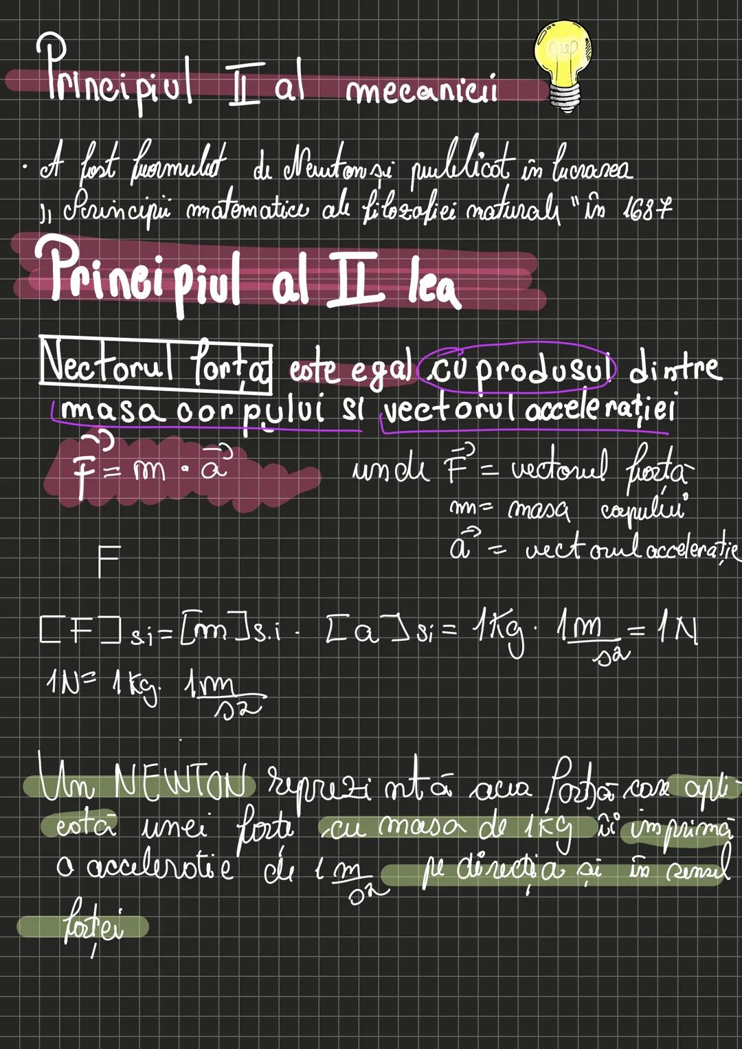 # Principiul I al mecanicii
C principiul inertiei)
• Inertia este proprietatea corpului de a se op
une schimbõhii stări de repous sau de
mi