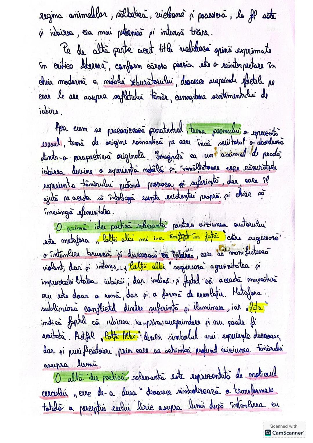 Hitanu Abxandra
Kosică tânără, iubirea"
de Nichita Stanescu
Neomodernismul este an eurent litevar
care s-a
manifestot
în perioada past-be