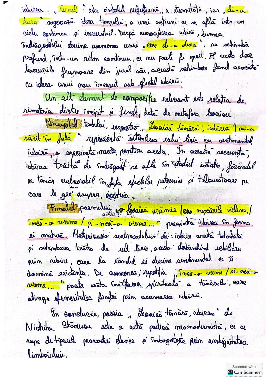 Hitanu Abxandra
Kosică tânără, iubirea"
de Nichita Stanescu
Neomodernismul este an eurent litevar
care s-a
manifestot
în perioada past-be