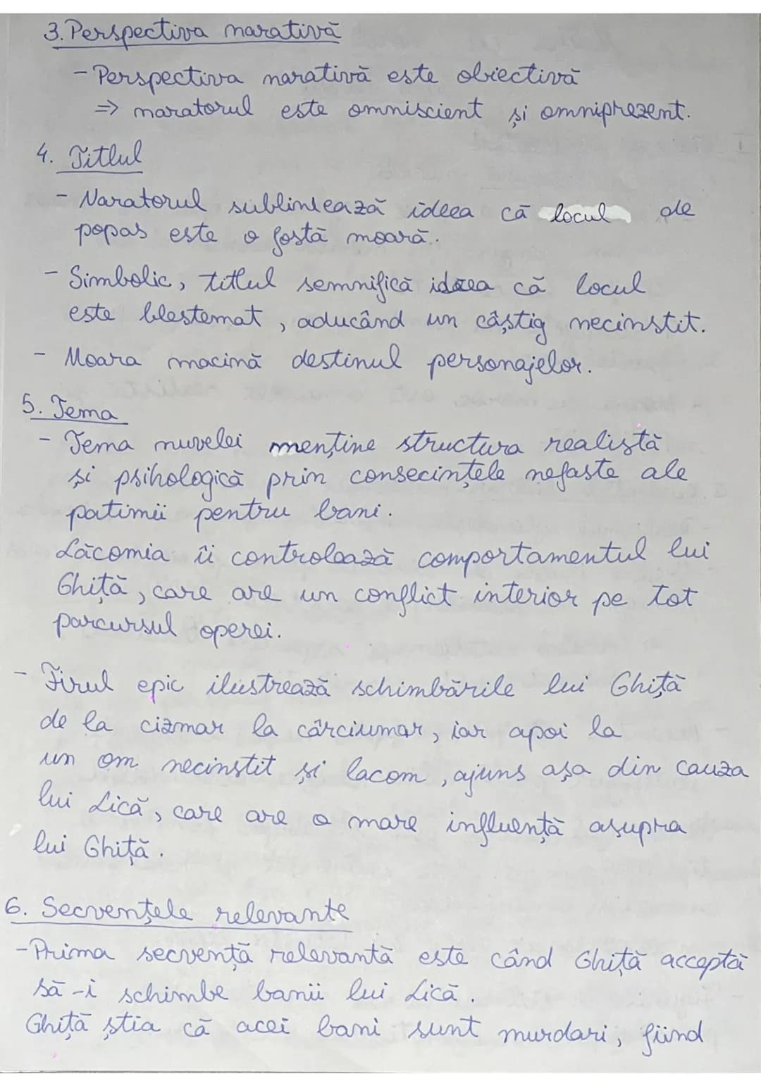 Moara cu noroc
-Joam Slavici
I. Viziunea despre text
1. Specia literară-nuvela
- Nuvela este o specie a genului epic în proză
cu un singur