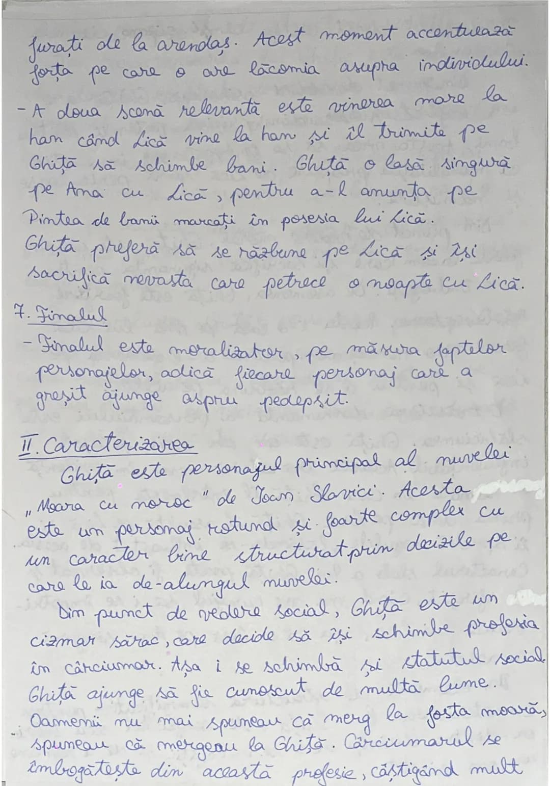 Moara cu noroc
-Joam Slavici
I. Viziunea despre text
1. Specia literară-nuvela
- Nuvela este o specie a genului epic în proză
cu un singur