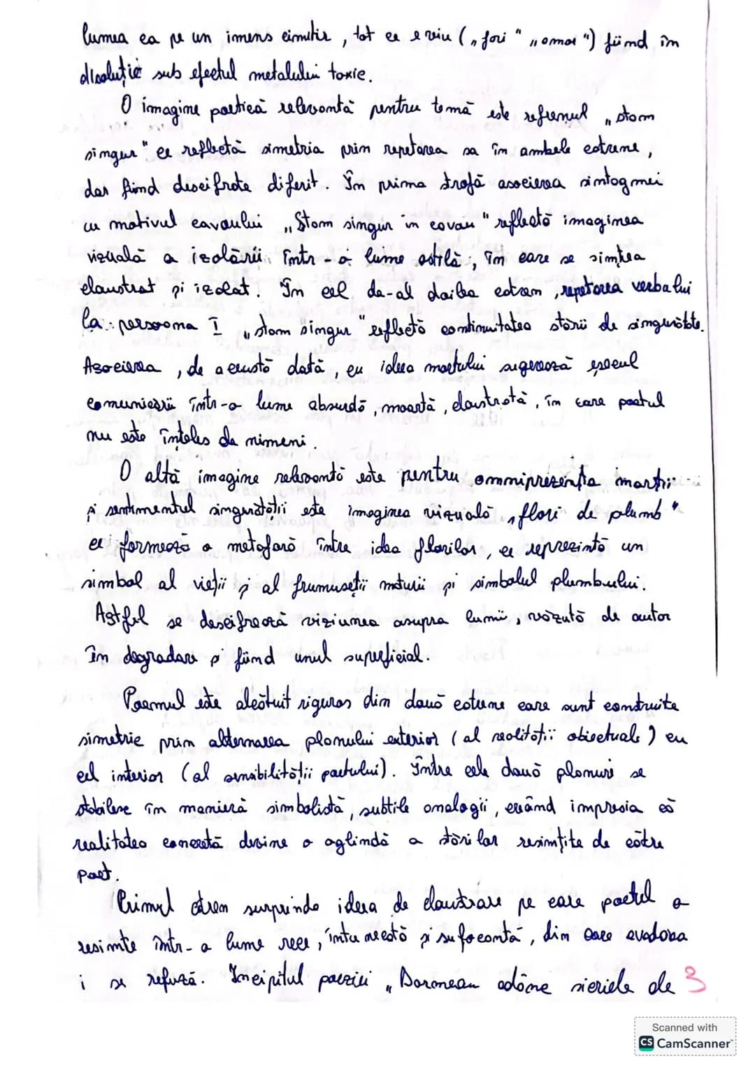 Hulonu Alexandra
Zseu, Plumb"
de George Bocavia
Simbolismul este un cucent literas prezent în domeniul partici
de circulatio universală, apă