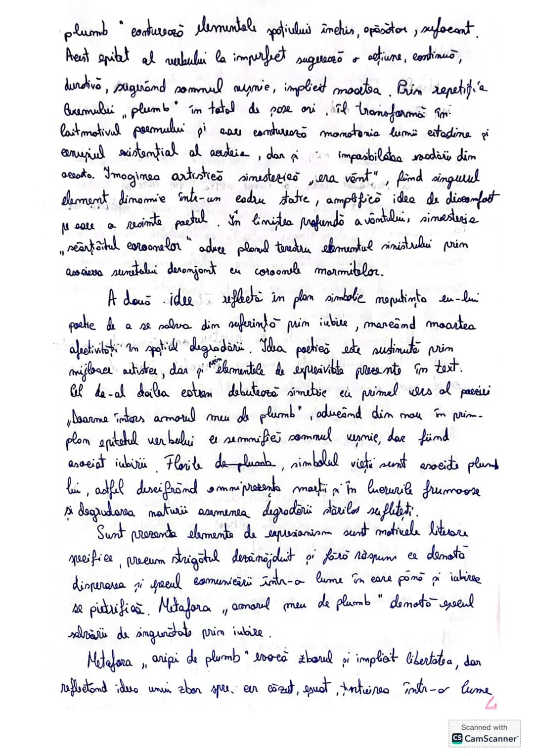 Hulonu Alexandra
Zseu, Plumb"
de George Bocavia
Simbolismul este un cucent literas prezent în domeniul partici
de circulatio universală, apă