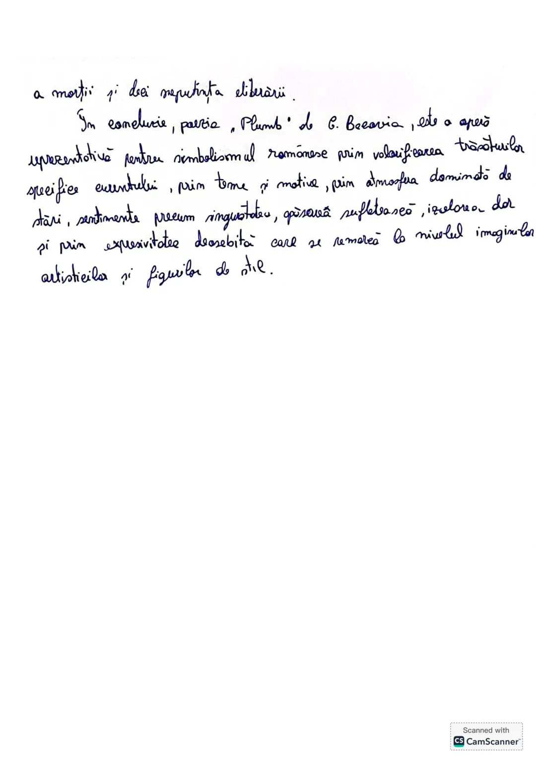 Hulonu Alexandra
Zseu, Plumb"
de George Bocavia
Simbolismul este un cucent literas prezent în domeniul partici
de circulatio universală, apă