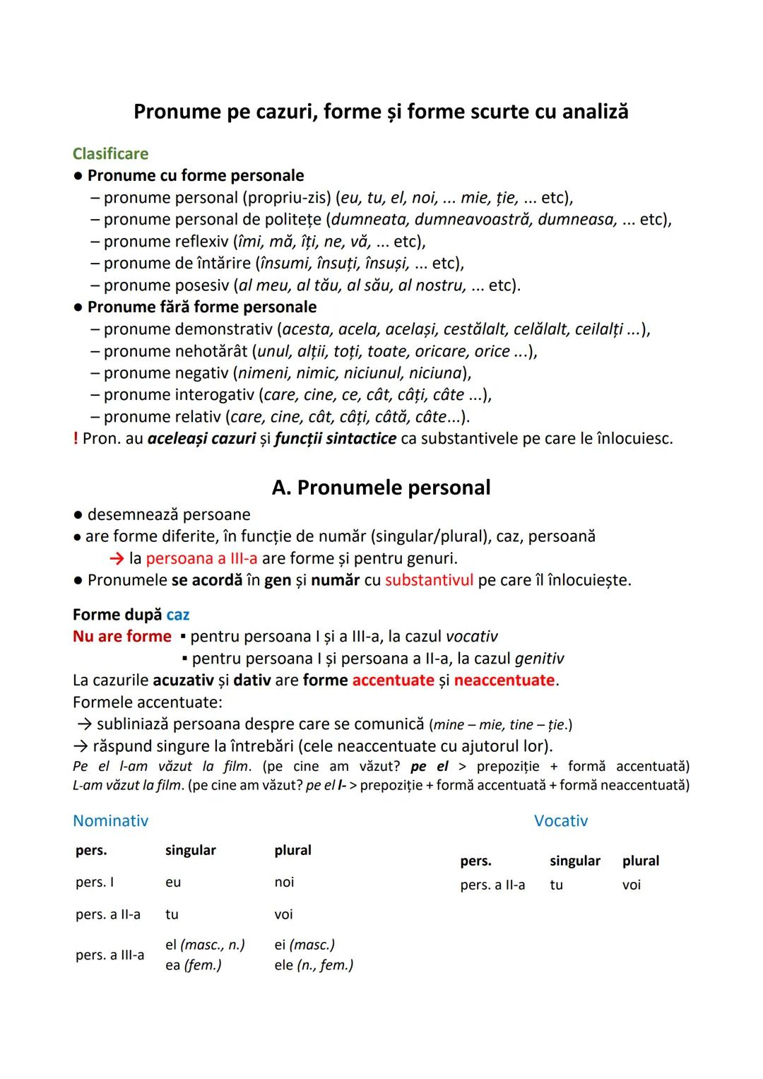 # Funcţii sintactice tipice pe cazuri
• sintactic este tipic pentru substantive:
- să poată îndeplini funcţia de subiect al propoziţiei,