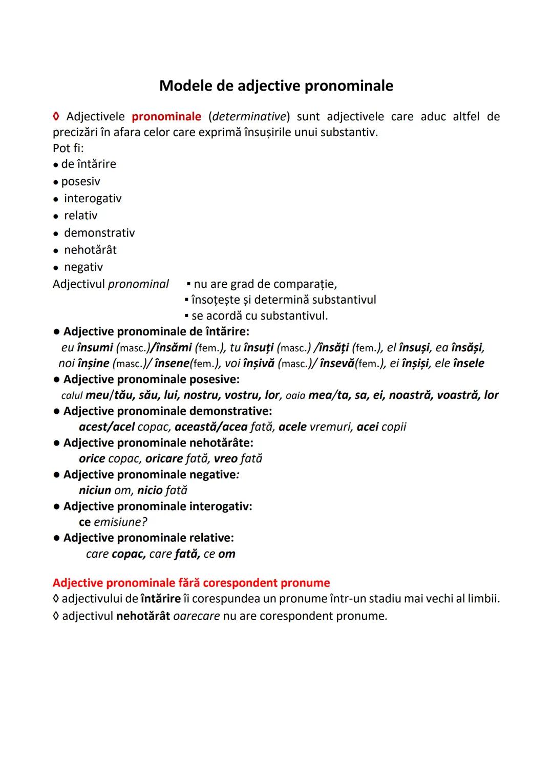 # Funcţii sintactice tipice pe cazuri
• sintactic este tipic pentru substantive:
- să poată îndeplini funcţia de subiect al propoziţiei,