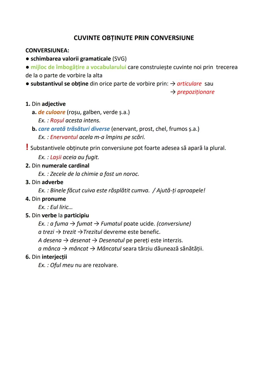 # Funcţii sintactice tipice pe cazuri
• sintactic este tipic pentru substantive:
- să poată îndeplini funcţia de subiect al propoziţiei,