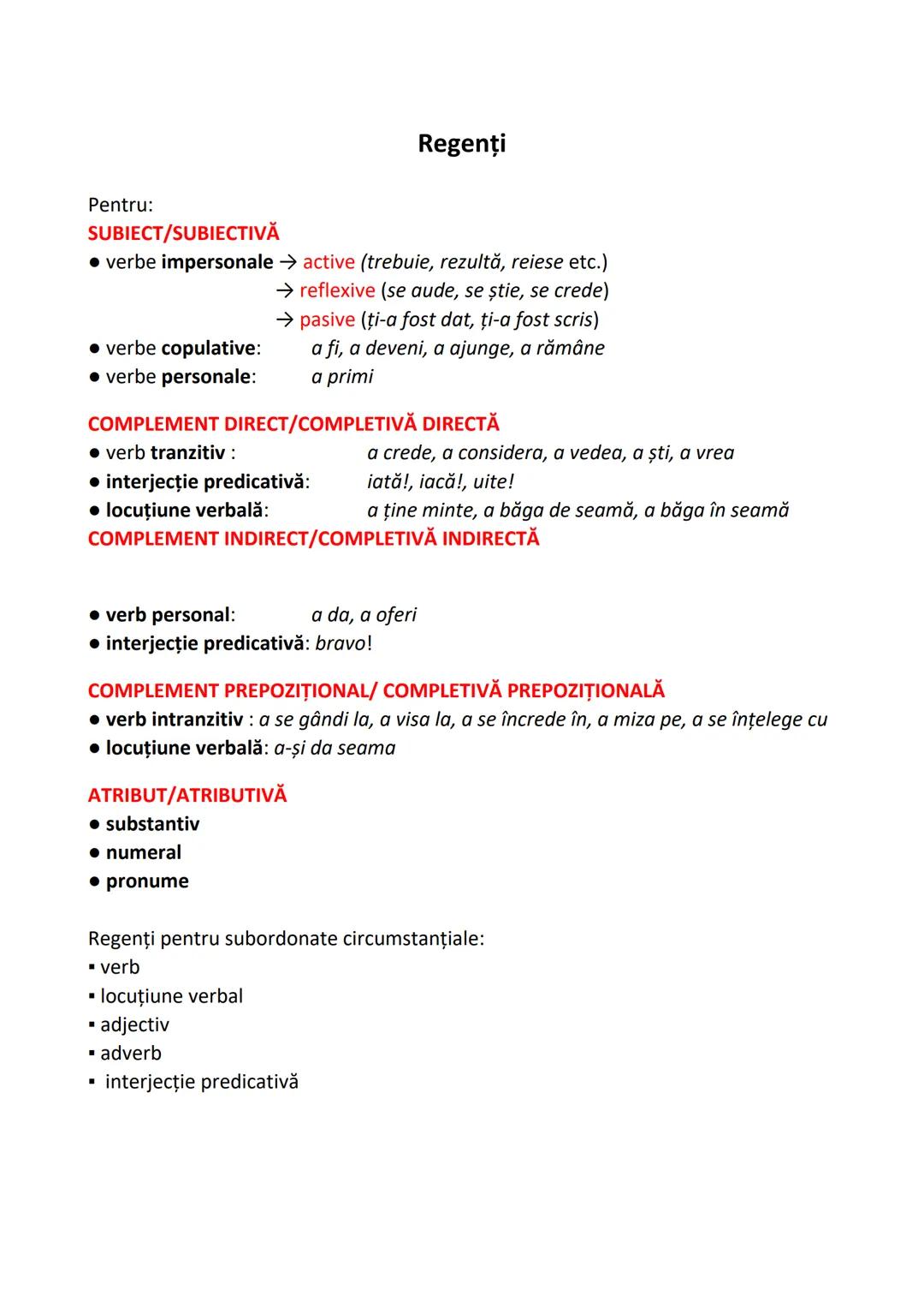 # Funcţii sintactice tipice pe cazuri
• sintactic este tipic pentru substantive:
- să poată îndeplini funcţia de subiect al propoziţiei,