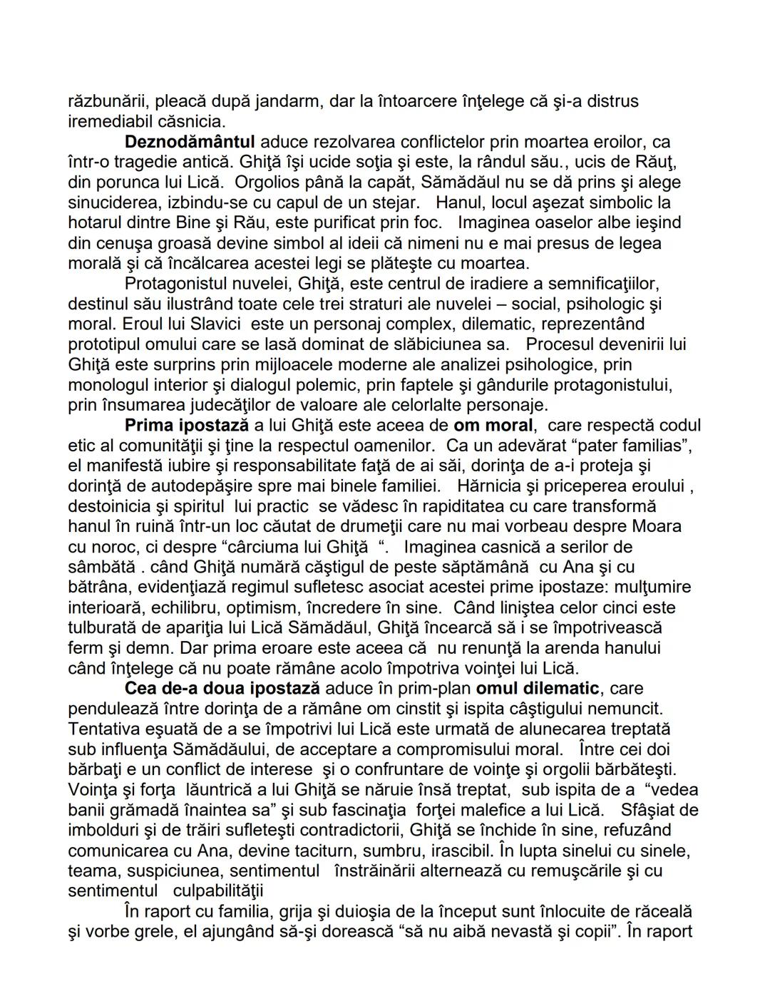 # Moara cu noroc ( nuvelă realist- psihologică)
de loan Slavici
Primul mare scriitor modern al Transilvaniei, loan Slavici, consolidează
di