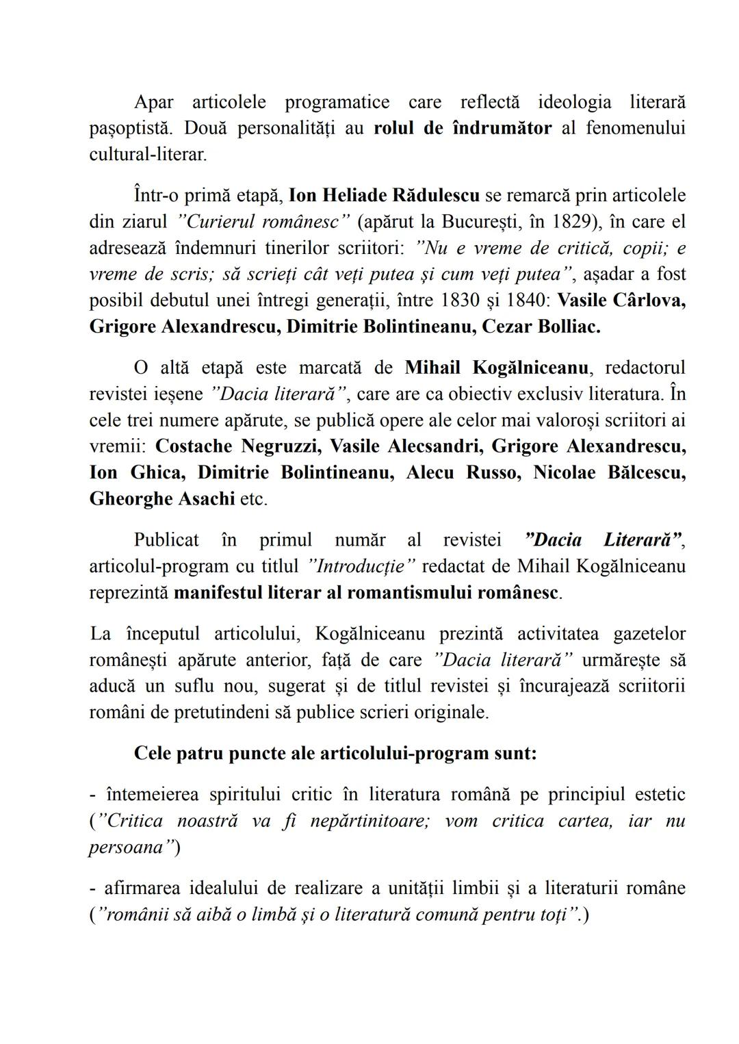 # Lista operelor literare - bacalaureat
Costache Negruzzi, Alexandru Lăpusneanu - perioada paşoptistă
Mihai Eminescu - Luceafărul şi Floare