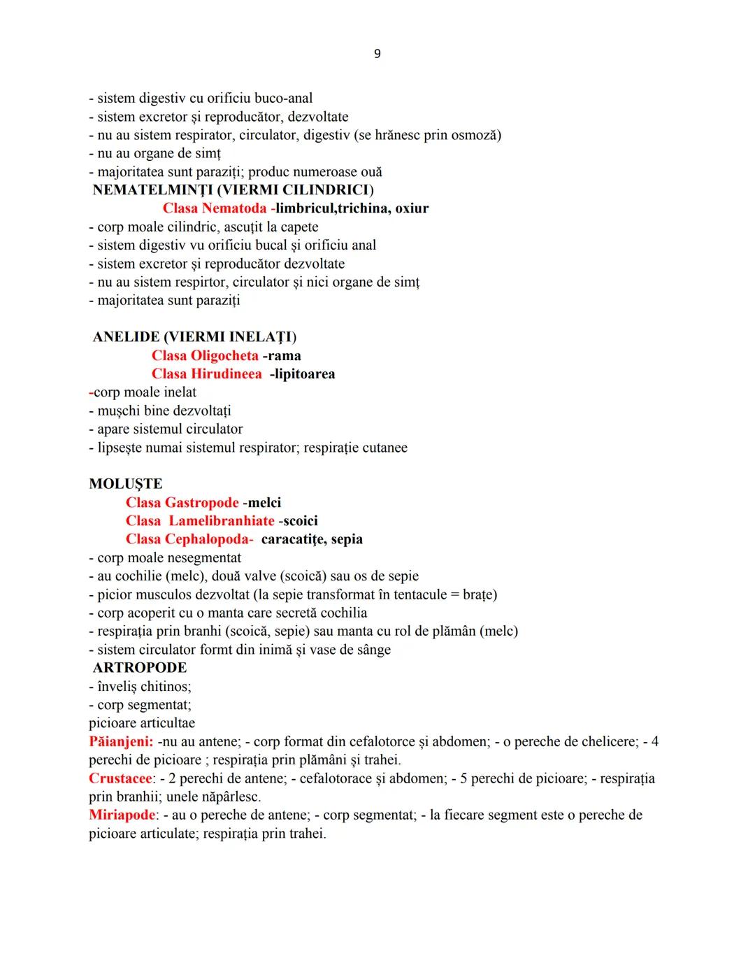 # Biologie animala si vegetala
2022
Conform programei nr.3237/05.02.2021 1
Cuprins
Biologie animala si vegetala
Continuturi clasa a IX-a