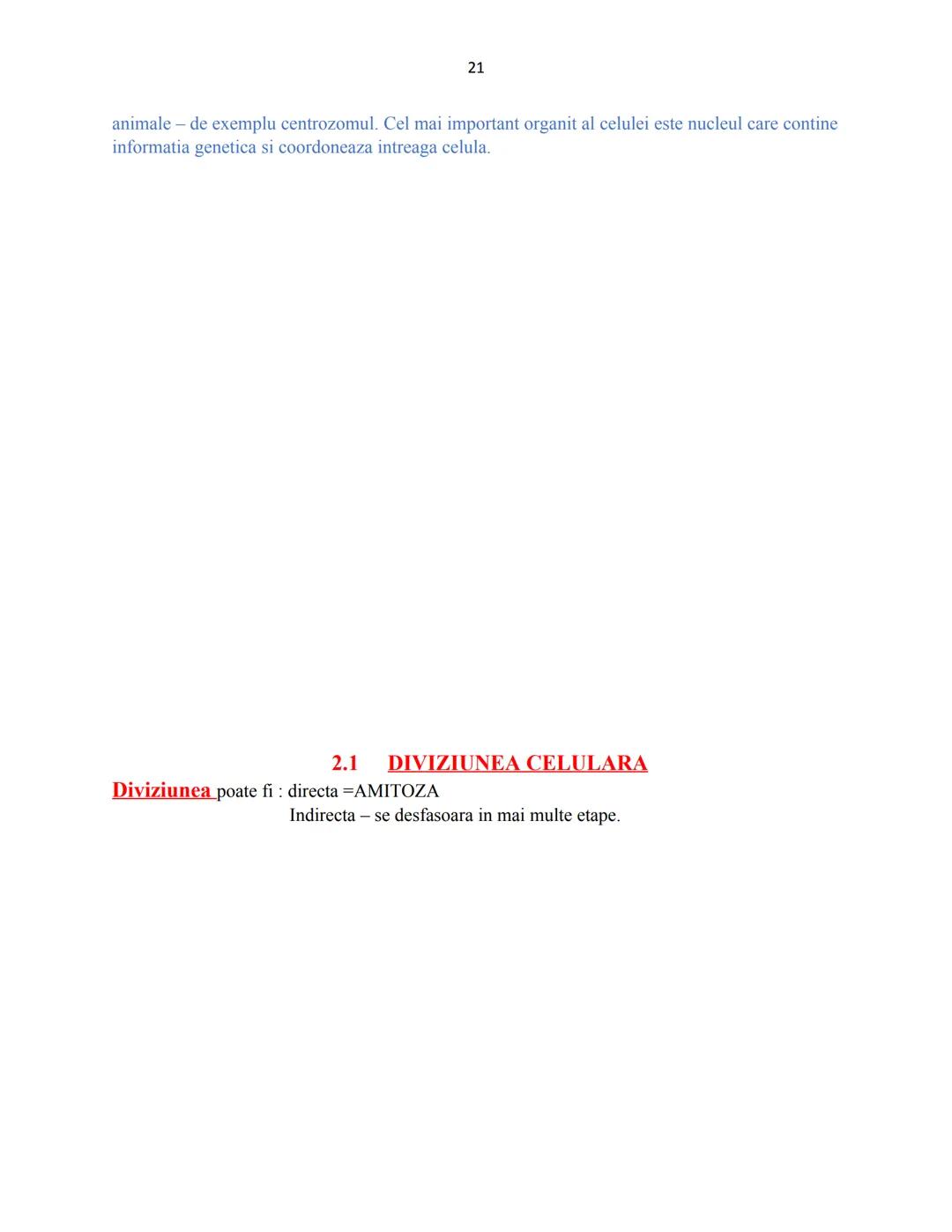 # Biologie animala si vegetala
2022
Conform programei nr.3237/05.02.2021 1
Cuprins
Biologie animala si vegetala
Continuturi clasa a IX-a