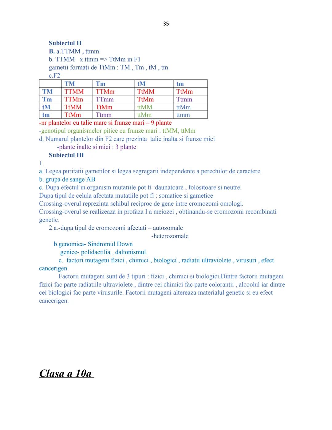 # Biologie animala si vegetala
2022
Conform programei nr.3237/05.02.2021 1
Cuprins
Biologie animala si vegetala
Continuturi clasa a IX-a
