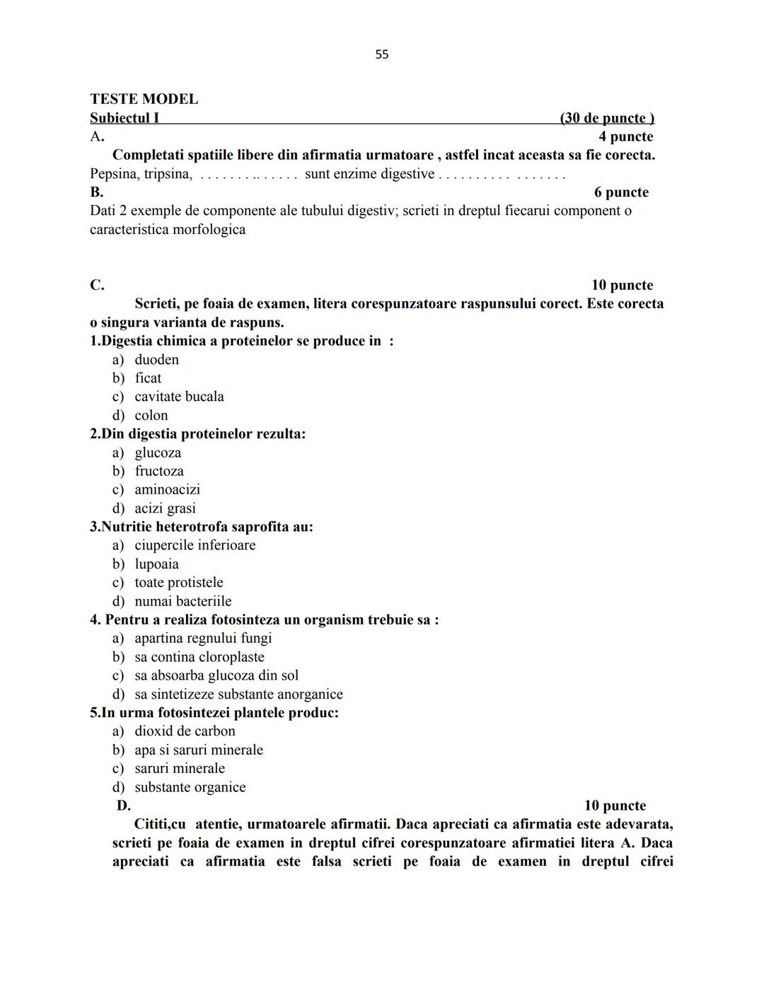# Biologie animala si vegetala
2022
Conform programei nr.3237/05.02.2021 1
Cuprins
Biologie animala si vegetala
Continuturi clasa a IX-a