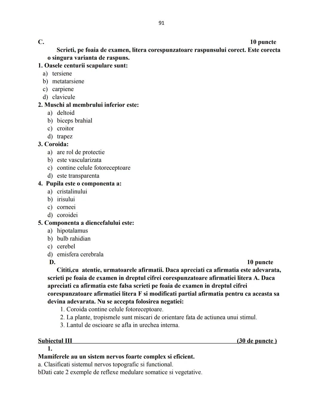 # Biologie animala si vegetala
2022
Conform programei nr.3237/05.02.2021 1
Cuprins
Biologie animala si vegetala
Continuturi clasa a IX-a
