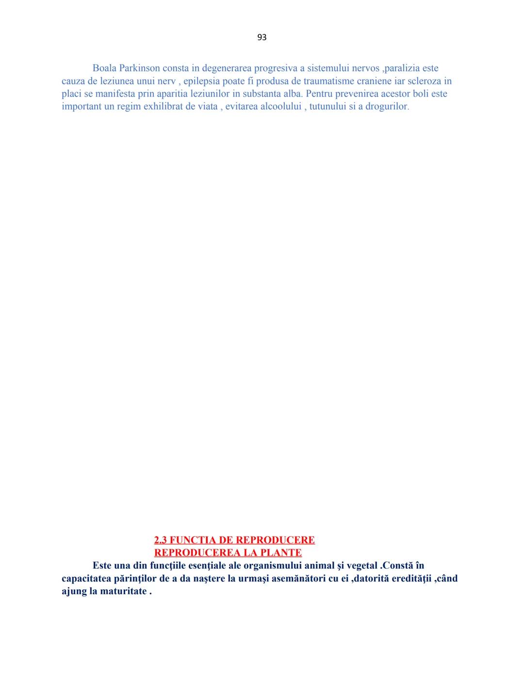 # Biologie animala si vegetala
2022
Conform programei nr.3237/05.02.2021 1
Cuprins
Biologie animala si vegetala
Continuturi clasa a IX-a