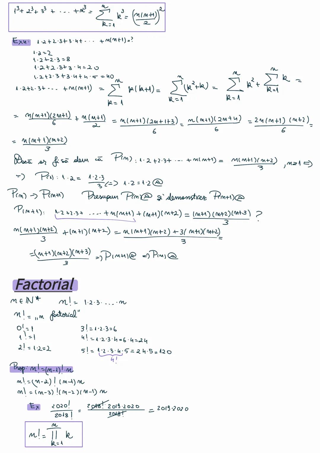 # INDUCȚIA MATEMATICĂ
general deductie particular
inductie
Ex 1 $E(x) = x^2 + x + 41$, $x ∈ \mathbb{N}$
$E(x)$ este un nr. prim, $∀ x ∈