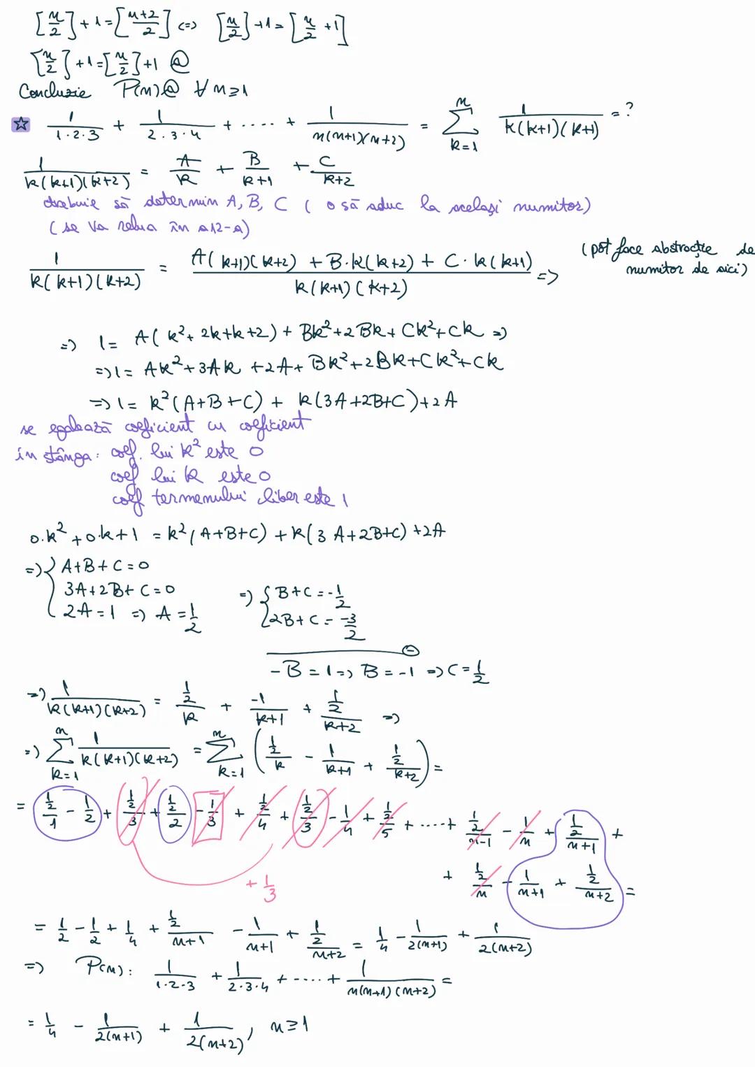 # INDUCȚIA MATEMATICĂ
general deductie particular
inductie
Ex 1 $E(x) = x^2 + x + 41$, $x ∈ \mathbb{N}$
$E(x)$ este un nr. prim, $∀ x ∈