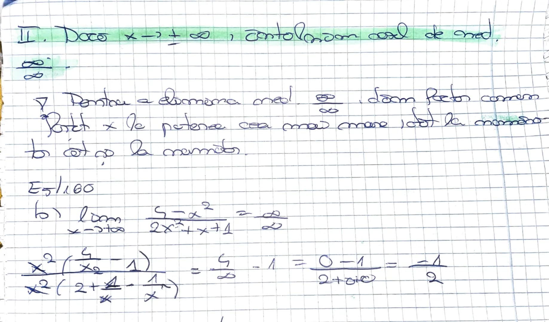 T
Teorema 1
Opendos au leomte de Sondoo
•Dacă la + le are como am $\mathbb{R}$ dans
loom (Box)+g(x)) = loom 90x + loom 90x1
メーフメ
Loomota cam