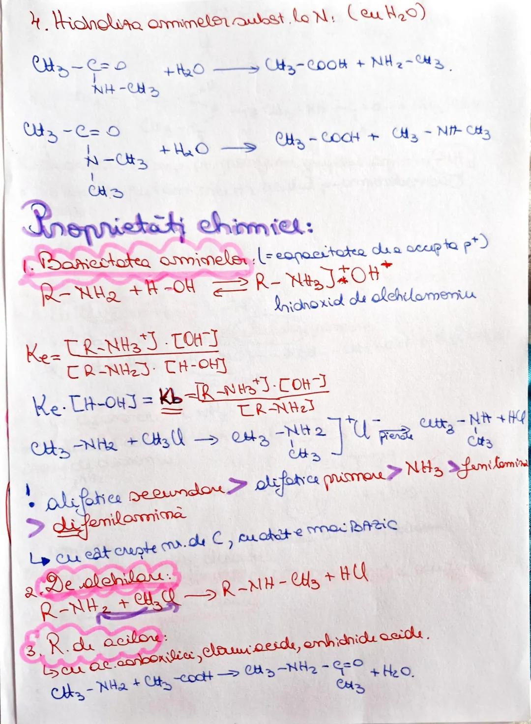 # Aminele
N: 5e 1s²2s²2p³
L-au caracter Bazic
(primeste din acid 1p+)
$H^+ - N^+ - H$
$H$
Legătură coordinativă
(covalentă)
Critice Subs