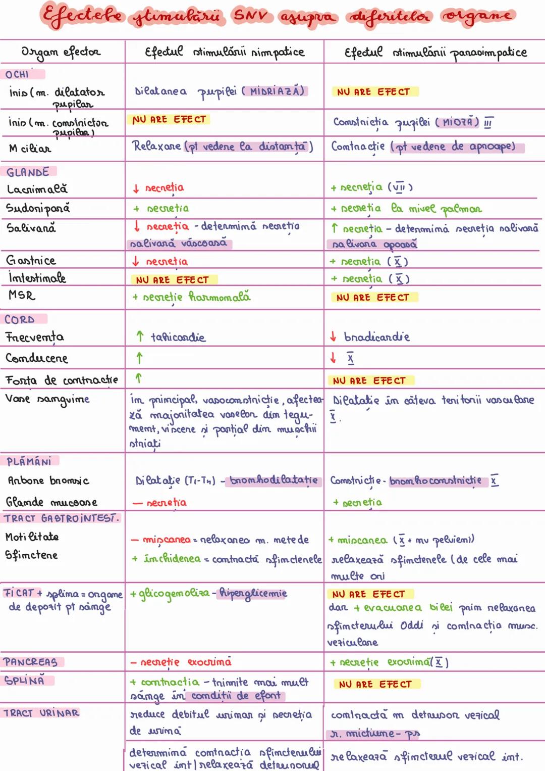 # SISTEMUL NERVOS
VEGETATIV
§ reglează activitatea organelor interne
§ este format din CN intranevraxială și extranevraxială, aflate în rel
