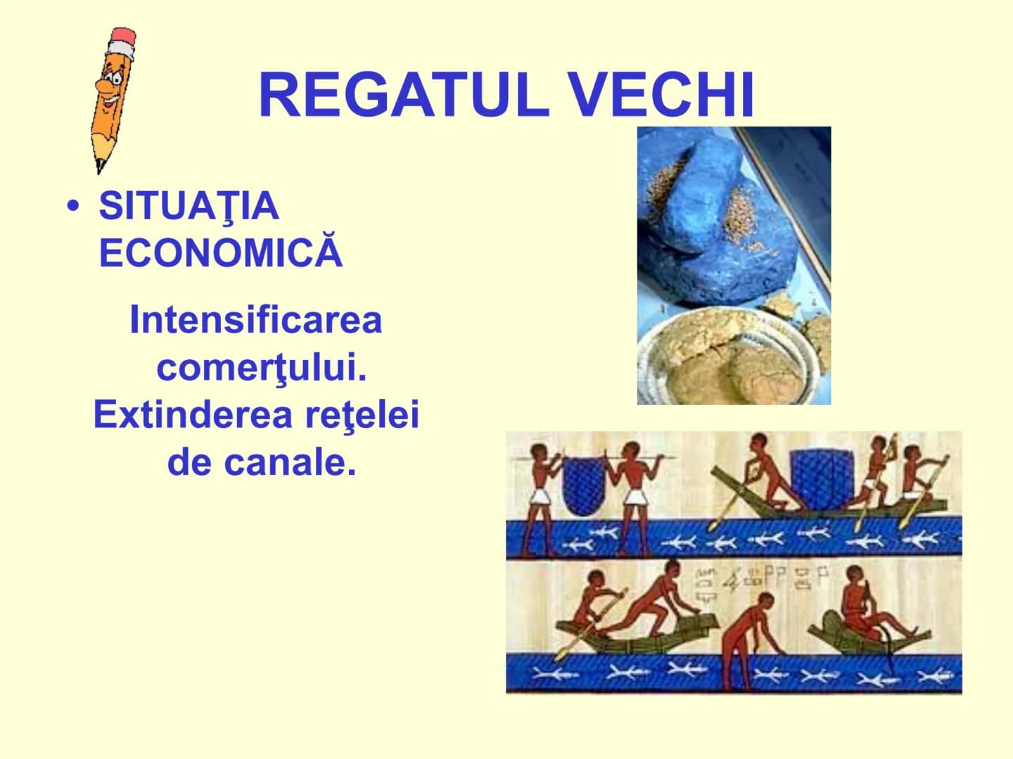 # MONARHIA EGIPTEANĂ UNIFICAREA STATULUI
EGIPTEAN
În cursul
mileniului IV î.Hr.,
s-au constituit
cele două regate
egiptene:
• Egiptul de Sus