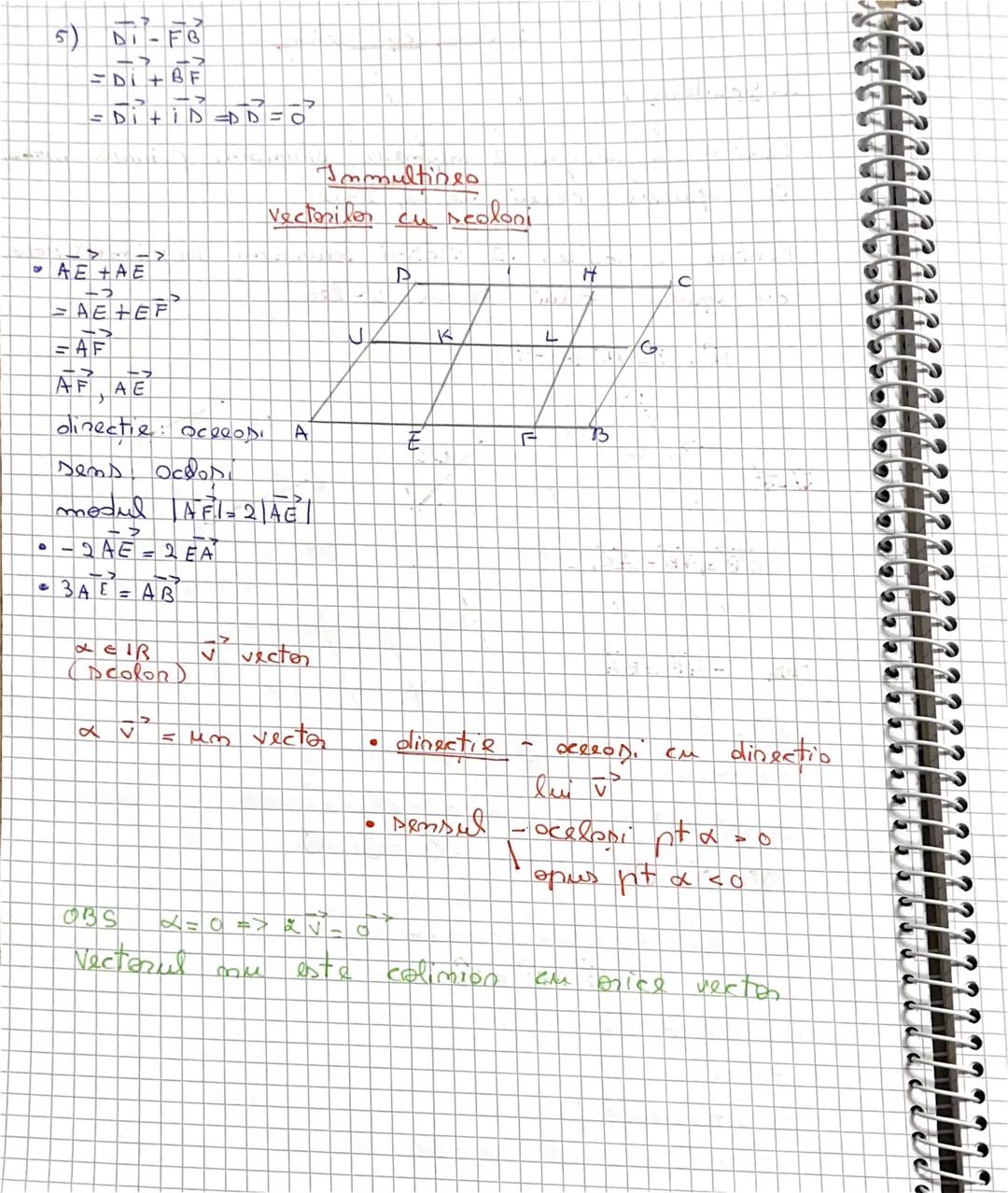operetii cu vectoni
2. Scadenza
Penton o seodeo 2 mumere, oдитот рrістыя зможет
cu opusul celui de ol 2-les
Pentou o seades 2 vectosi odu