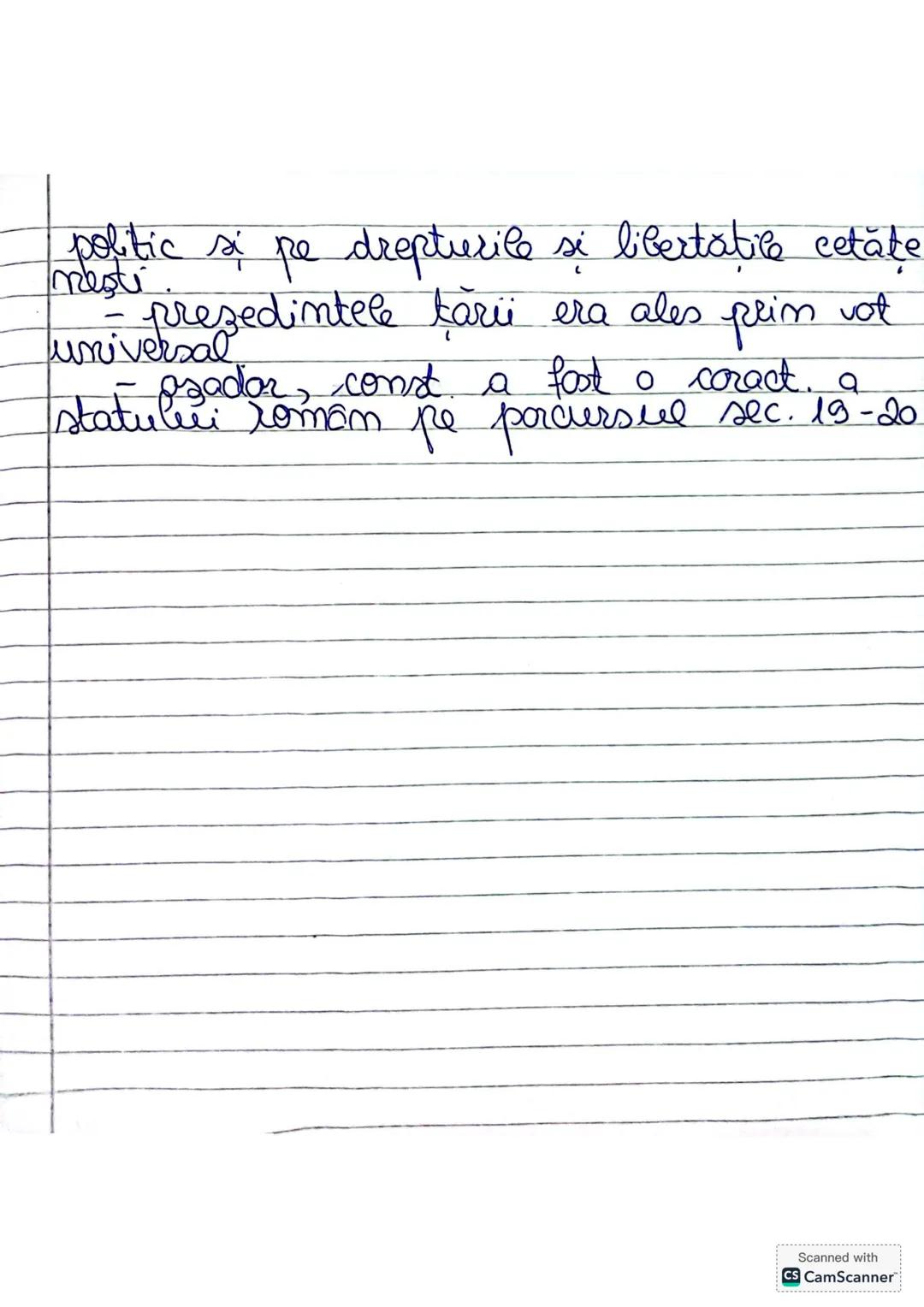 const.
# Constituția
## României
Def: Constituția este legea fundamentală
a unui stat, 'deoarece stabilește sistemul
de guvernare si regimul