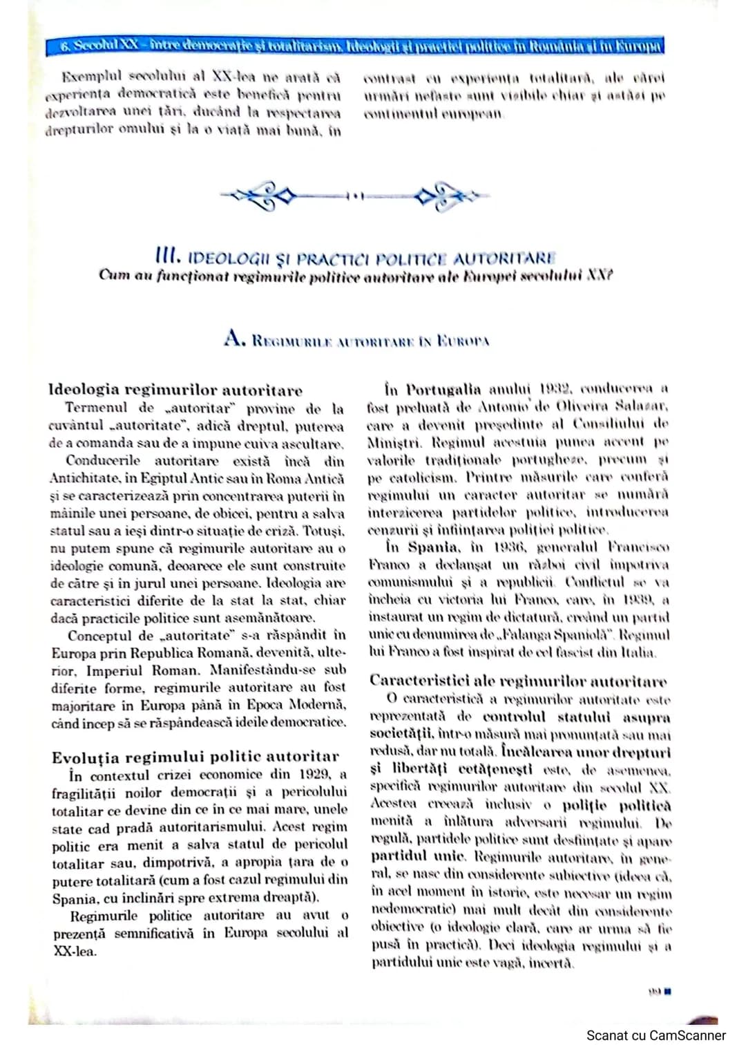 # Tema
6
"Seminţele regimurilor
totalitare sunt hrănite
de mizerie şi de
lipsuri. Ele cresc şi
se înmulţesc în solul
arid al sărăciei şi a