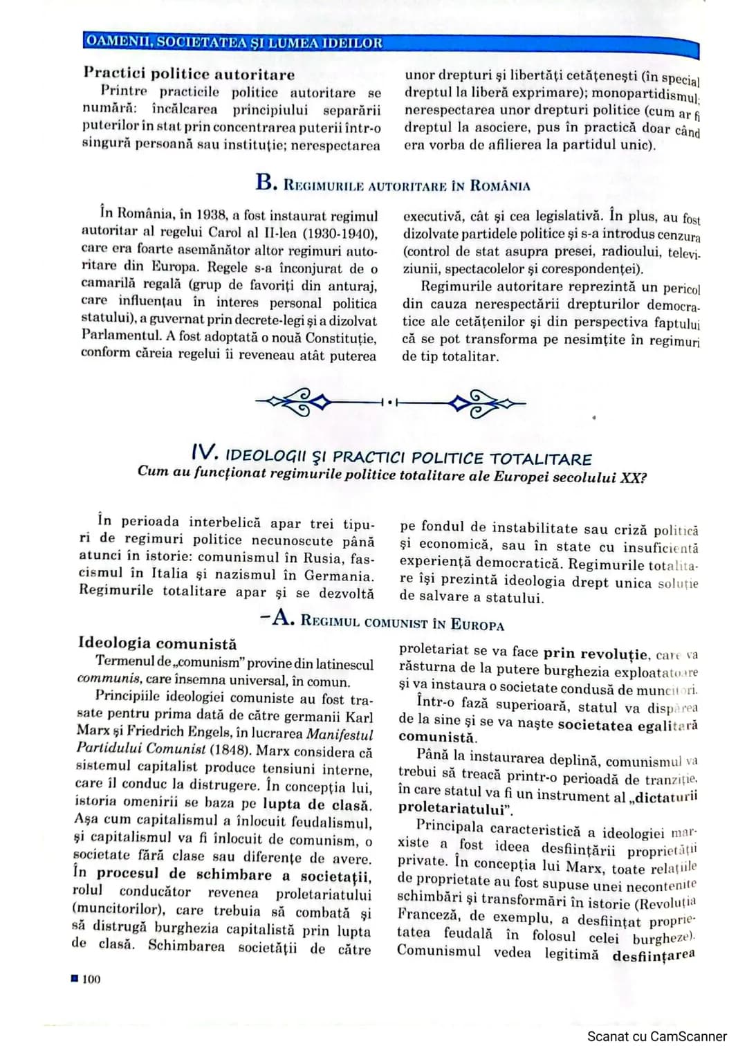 # Tema
6
"Seminţele regimurilor
totalitare sunt hrănite
de mizerie şi de
lipsuri. Ele cresc şi
se înmulţesc în solul
arid al sărăciei şi a