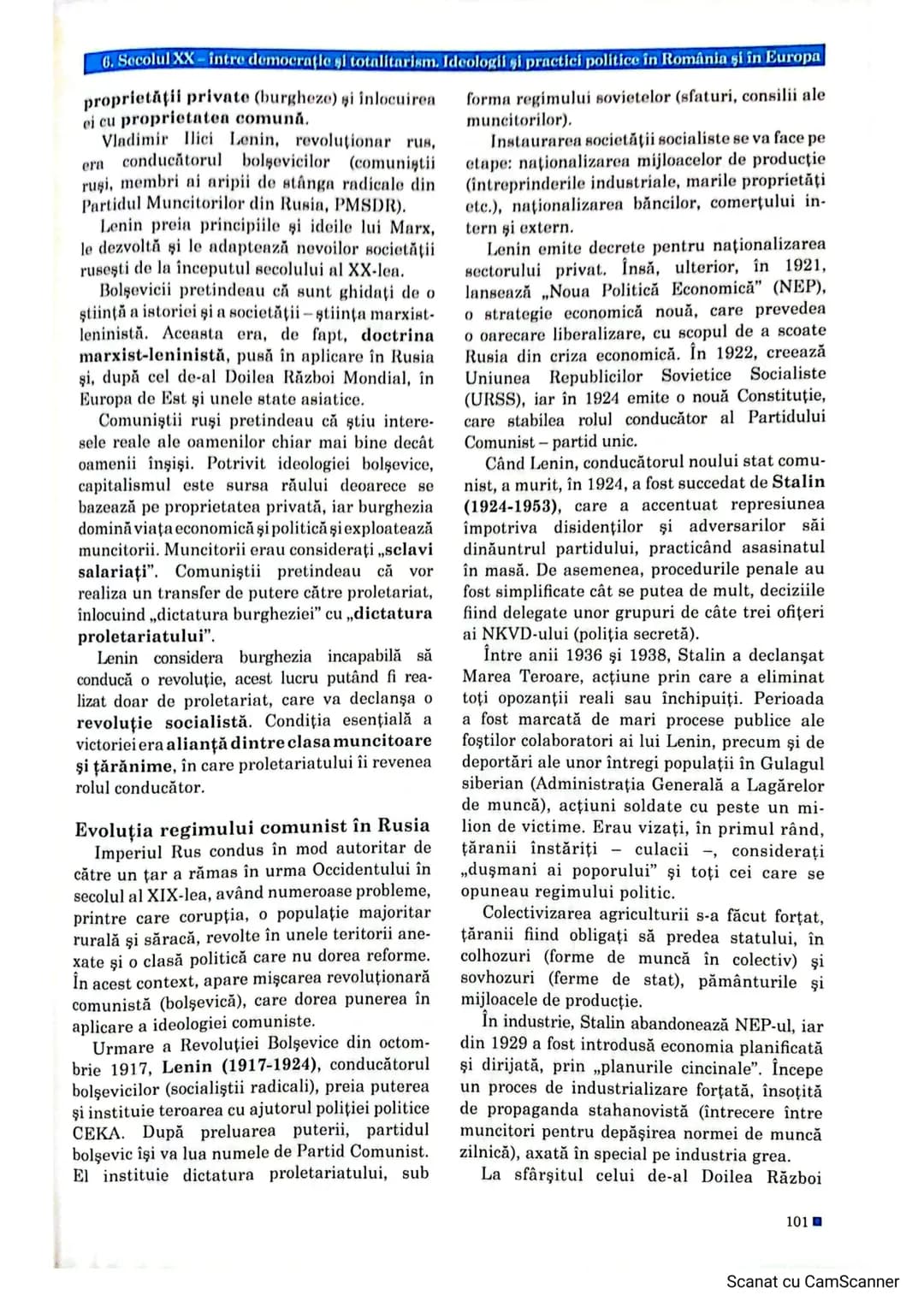 # Tema
6
"Seminţele regimurilor
totalitare sunt hrănite
de mizerie şi de
lipsuri. Ele cresc şi
se înmulţesc în solul
arid al sărăciei şi a