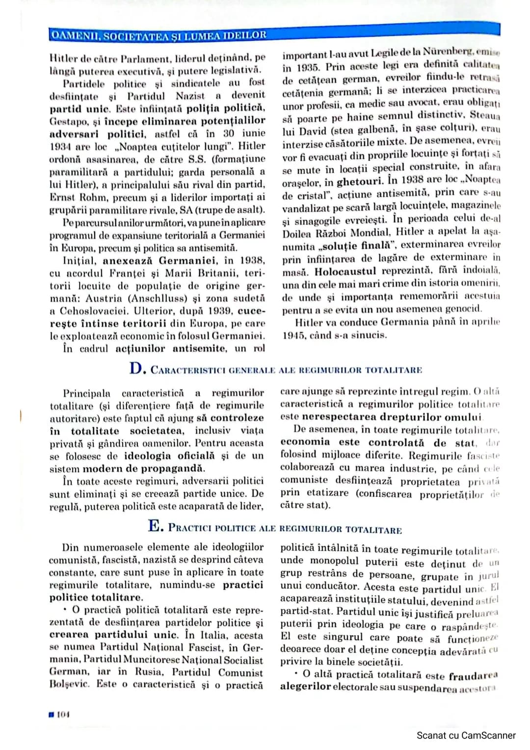 # Tema
6
"Seminţele regimurilor
totalitare sunt hrănite
de mizerie şi de
lipsuri. Ele cresc şi
se înmulţesc în solul
arid al sărăciei şi a