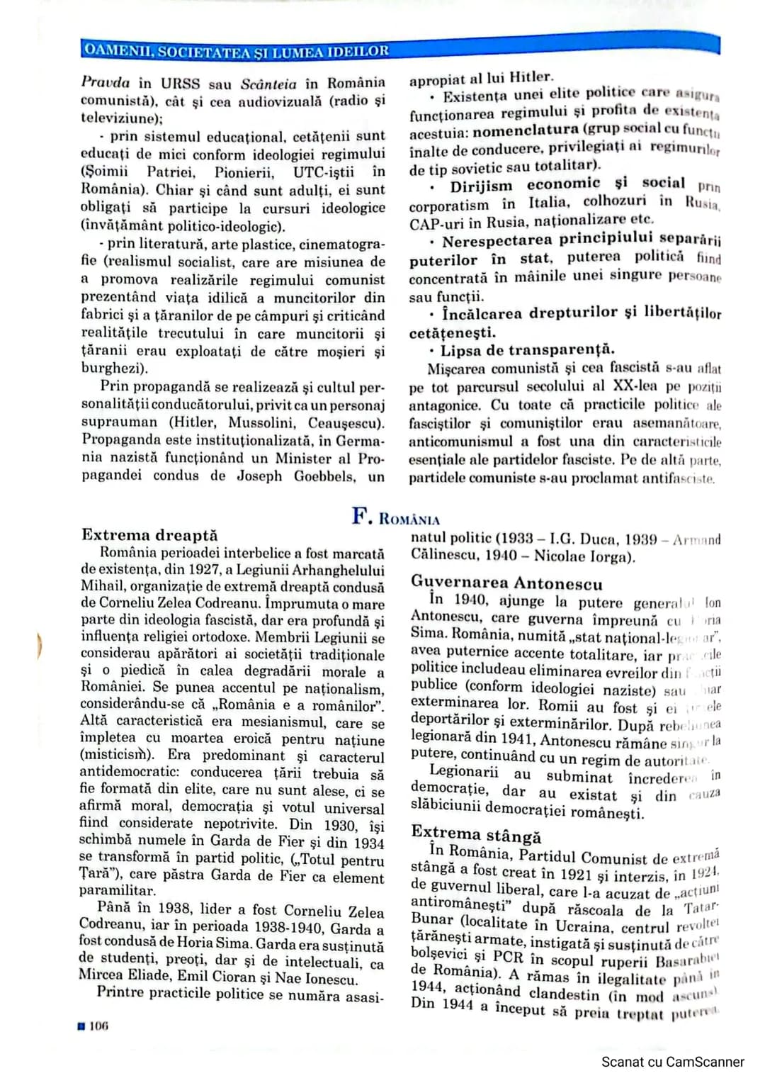 # Tema
6
"Seminţele regimurilor
totalitare sunt hrănite
de mizerie şi de
lipsuri. Ele cresc şi
se înmulţesc în solul
arid al sărăciei şi a