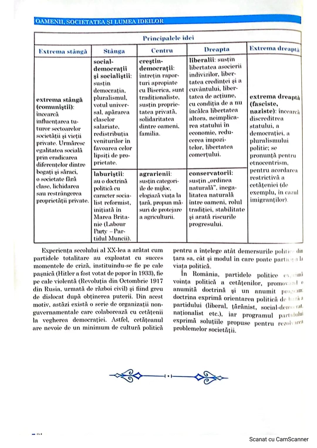 # Tema
6
"Seminţele regimurilor
totalitare sunt hrănite
de mizerie şi de
lipsuri. Ele cresc şi
se înmulţesc în solul
arid al sărăciei şi a