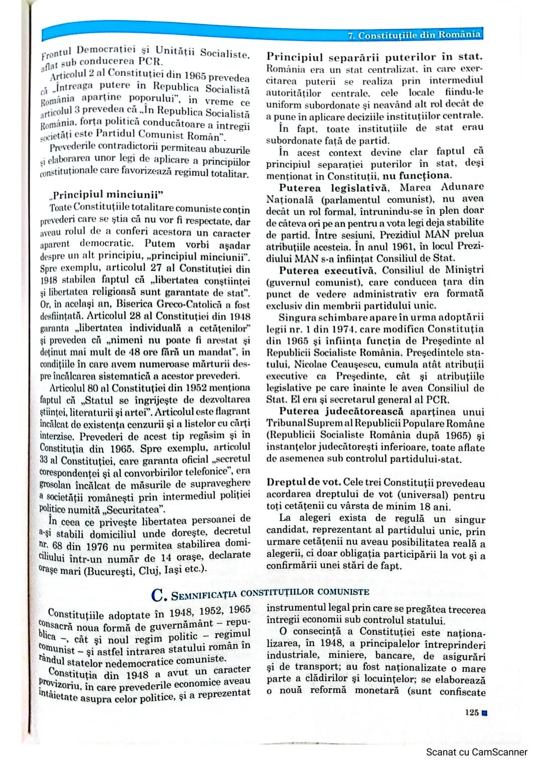 # Tema
7
Art. 7. Diferenţa de
credinţe religioase şi
confesiuni nu constituie
în România o piedică
spre a dobândi
drepturile civile şi a l