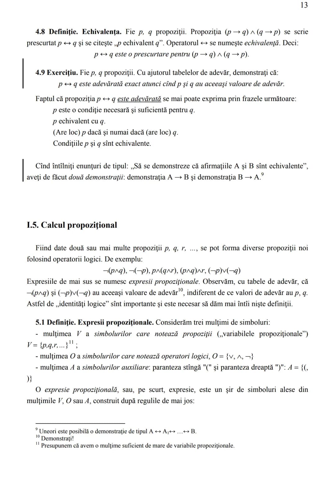Aurelian Claudiu VOLF
Logică şi teoria mulţimilor
Universitatea „Al. I Cuza” Iaşi
2020
Unele părţi ale versiunilor preliminare ale acest