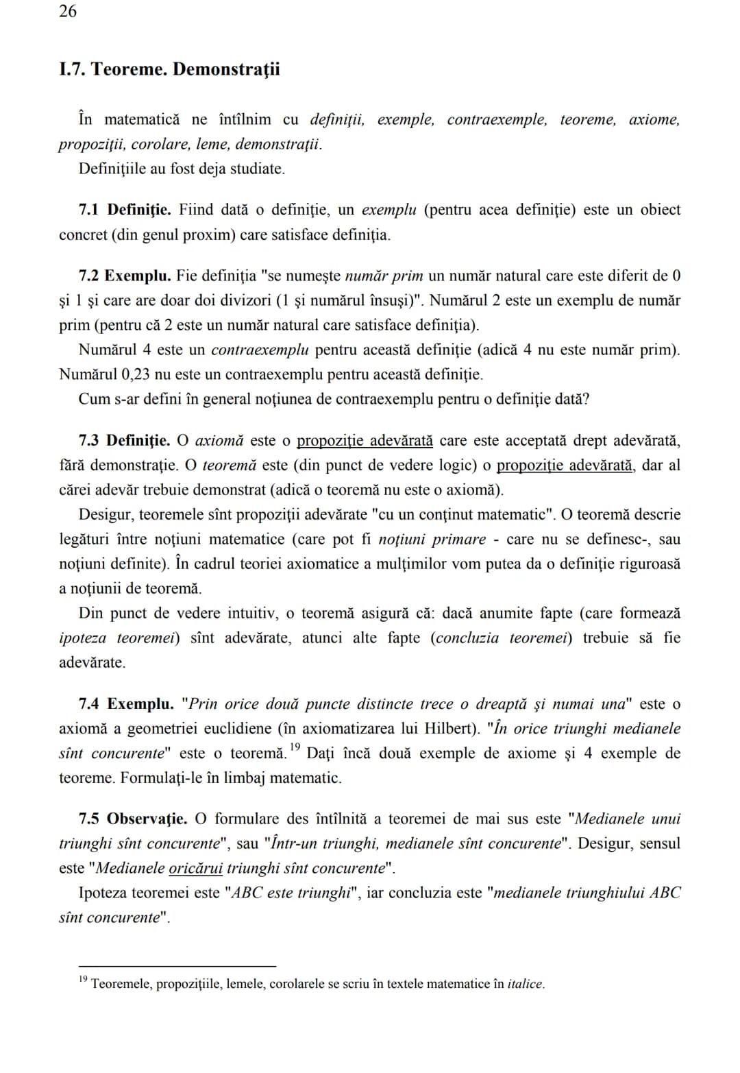 Aurelian Claudiu VOLF
Logică şi teoria mulţimilor
Universitatea „Al. I Cuza” Iaşi
2020
Unele părţi ale versiunilor preliminare ale acest