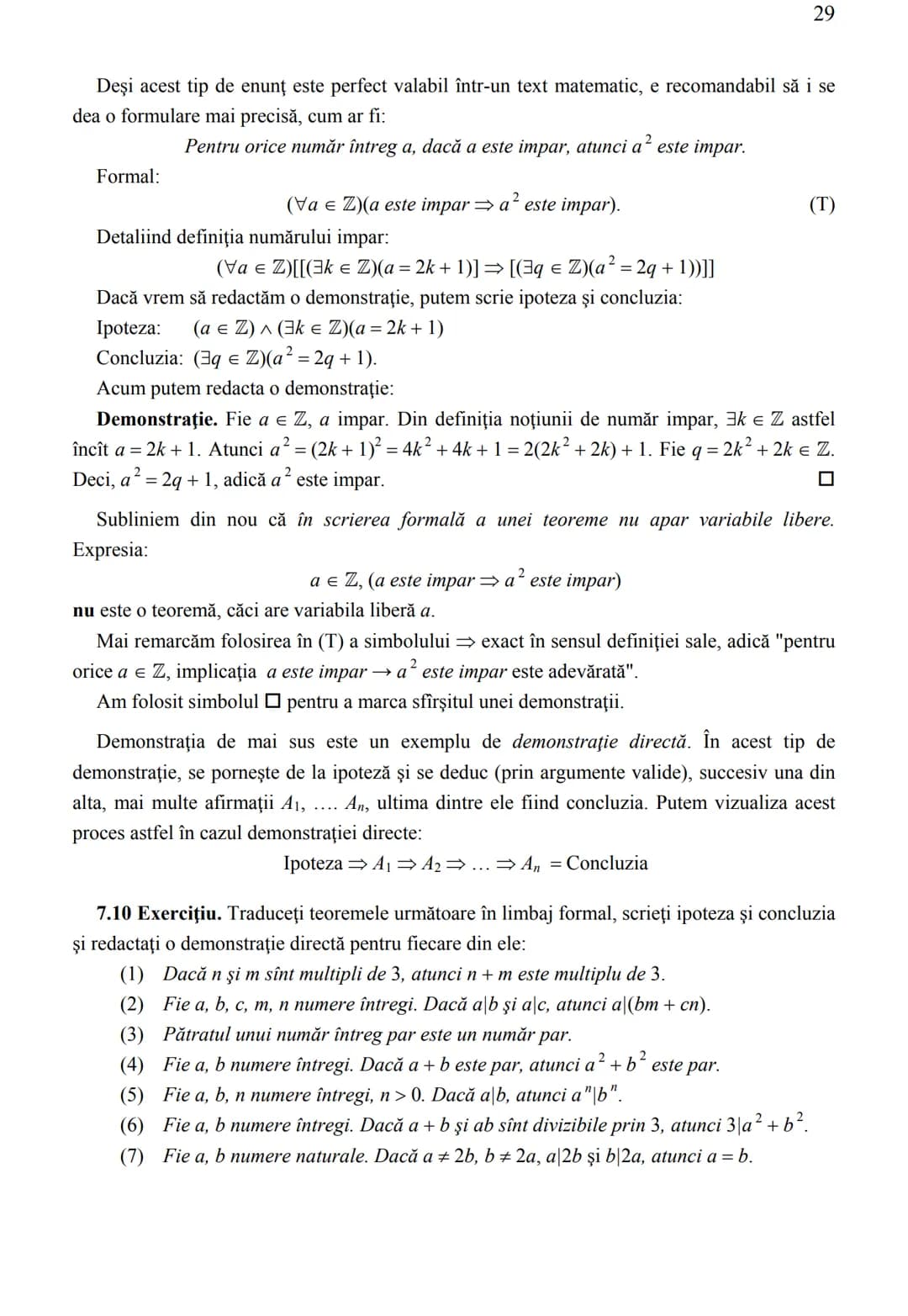 Aurelian Claudiu VOLF
Logică şi teoria mulţimilor
Universitatea „Al. I Cuza” Iaşi
2020
Unele părţi ale versiunilor preliminare ale acest