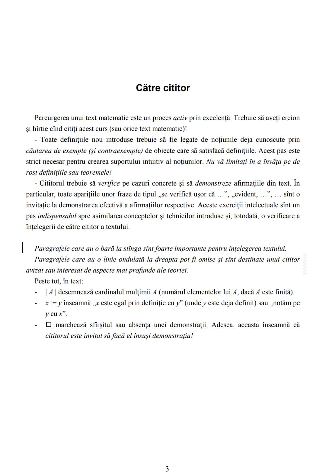 Aurelian Claudiu VOLF
Logică şi teoria mulţimilor
Universitatea „Al. I Cuza” Iaşi
2020
Unele părţi ale versiunilor preliminare ale acest