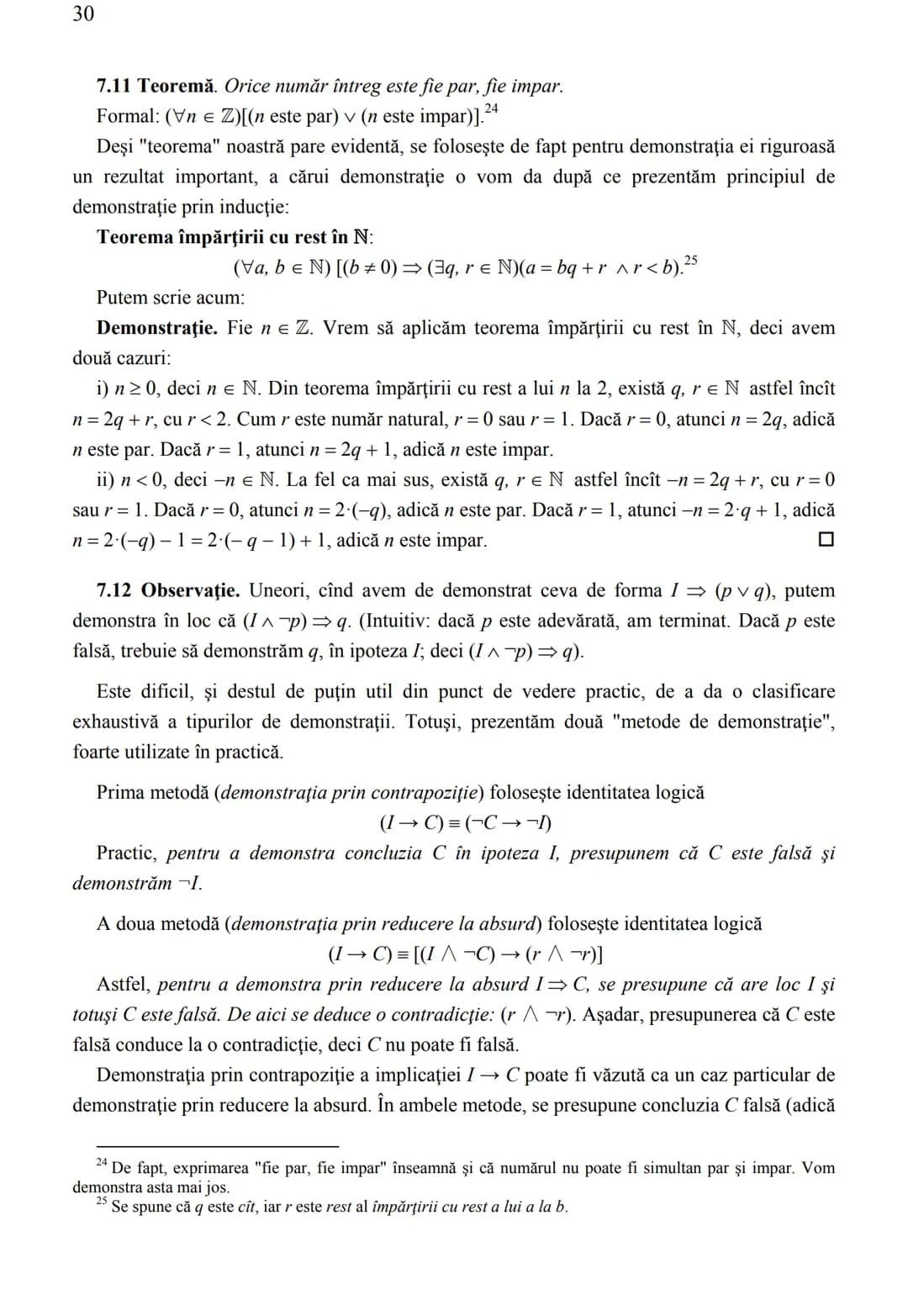 Aurelian Claudiu VOLF
Logică şi teoria mulţimilor
Universitatea „Al. I Cuza” Iaşi
2020
Unele părţi ale versiunilor preliminare ale acest