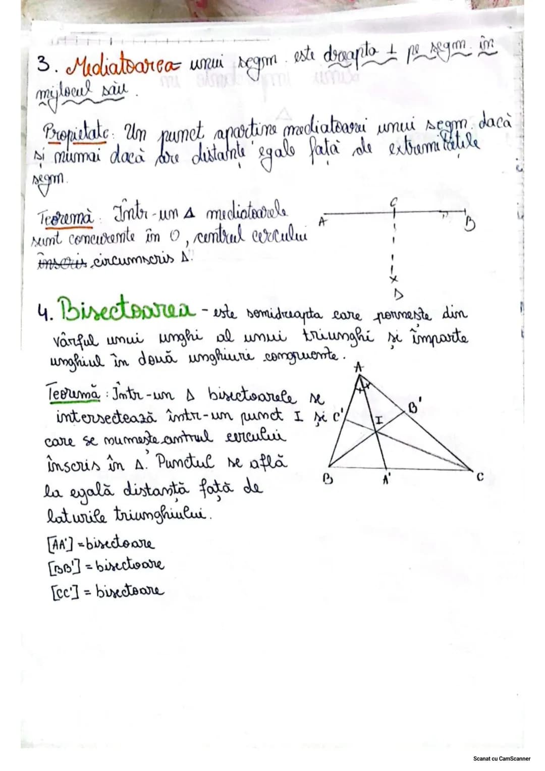 Puncte. Drepte
Pumete coliniare - sunt pe acceusi dreaptă
Puncte distincte-mu sunt pe aceeasi treaptă
Drepte concurente - se intersecteaz