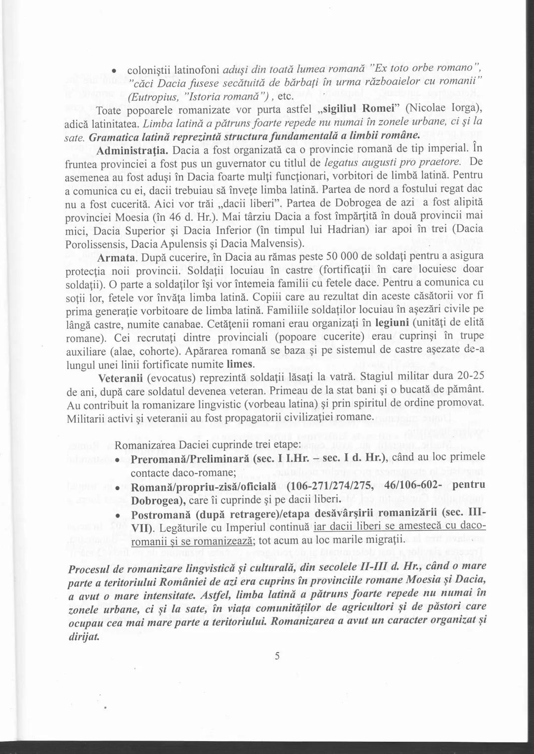 # Capitolul I
Popoare și spații istorice. Romanitatea românilor în viziunea istoricilor
Romanitatea românilor se referă la faptul că popor