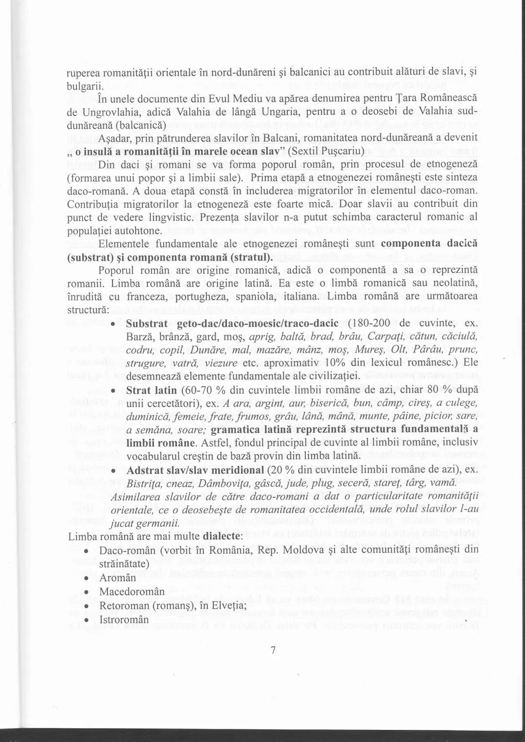 # Capitolul I
Popoare și spații istorice. Romanitatea românilor în viziunea istoricilor
Romanitatea românilor se referă la faptul că popor